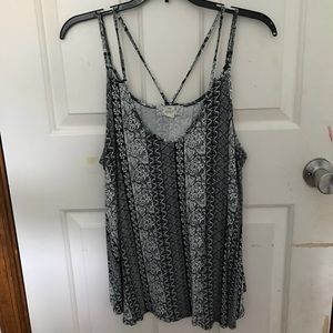 Patterned tank top